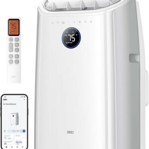 DREO 12000 BTU Mobiles Klimagerät (3-in-1 Kühlen/Ventilieren/Entfeuchten)