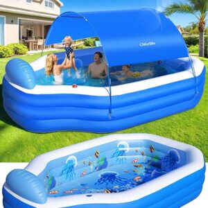 ChlorBlu Aufblasbarer Pool mit Überdachung