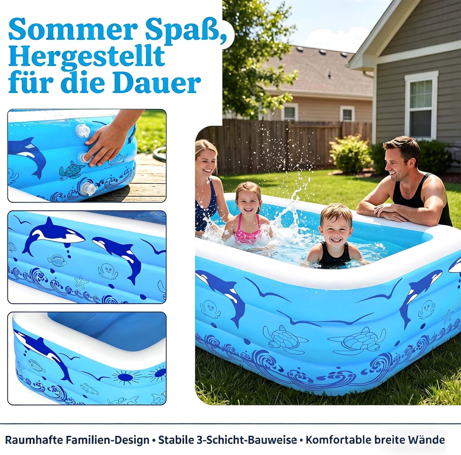 Aufblasbare Schwimmbecken – Bild 6