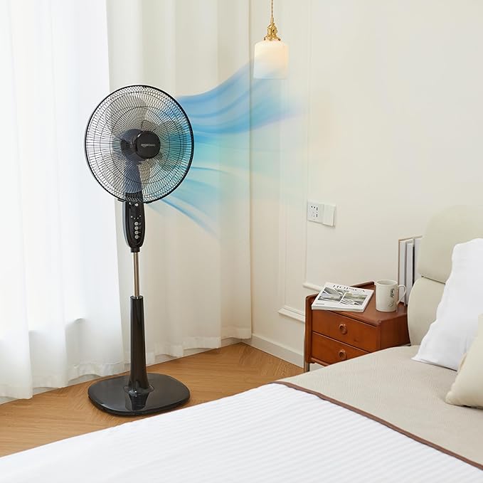 Standventilator 40 cm mit Fernbedienung – Bild 6