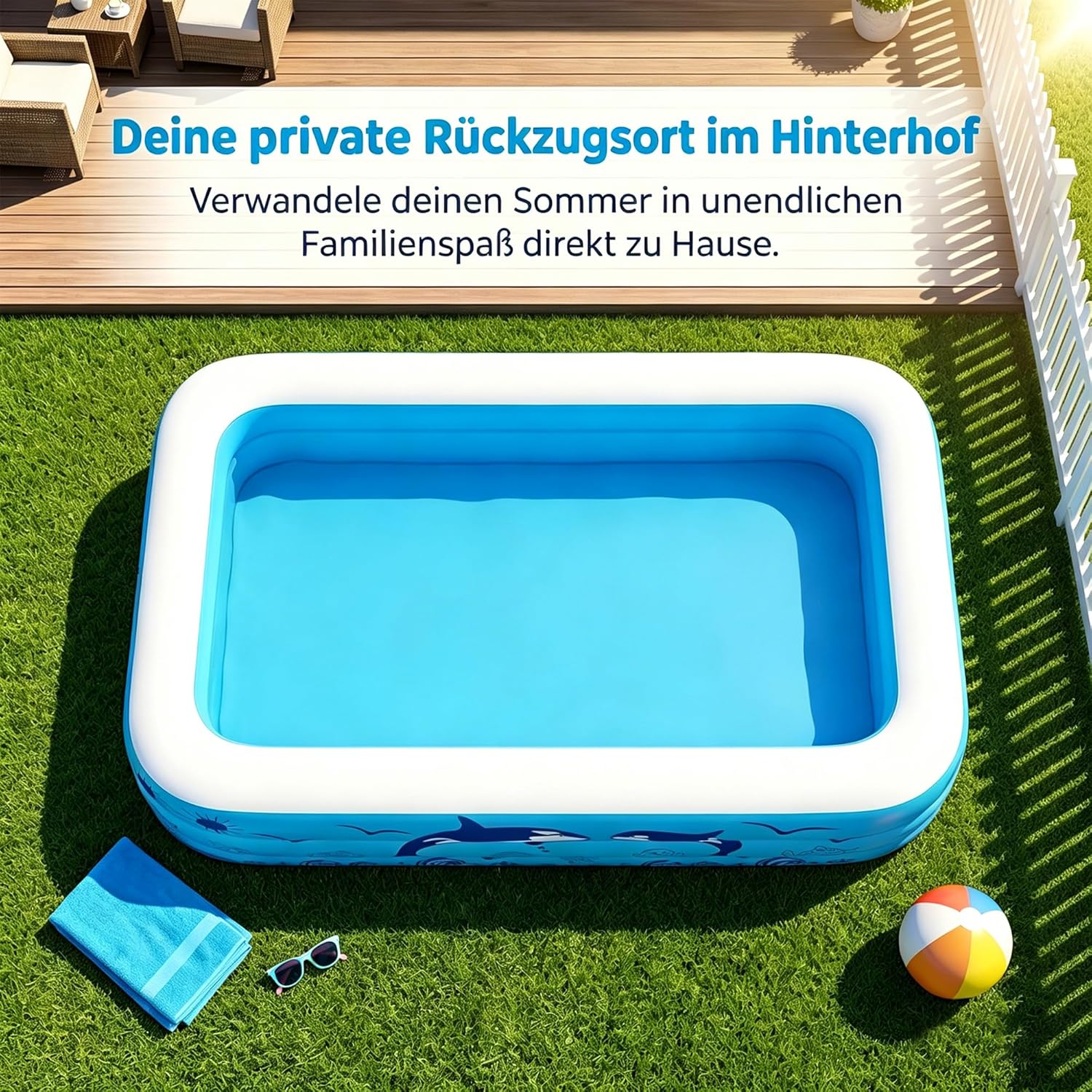 Aufblasbare Schwimmbecken – Bild 5
